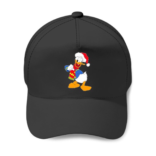 Discover Donald ready for winter  : Mickey Disney Christmas, Disney Christmas Baseball Caps