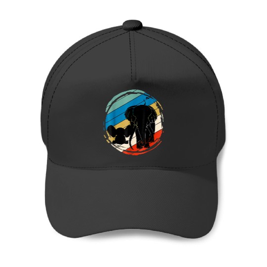 Discover Cute Africa Zoo Animal Kids Gift Retro Family Elephant  , Disney Elephant Dumbo Christmas , Dumbo Christmas Baseball Caps