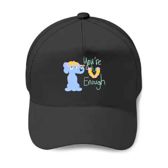 Discover Self-Love Elephant - You're Enough Sticker: Disney Elephant Dumbo, Dumbo Baseball Caps