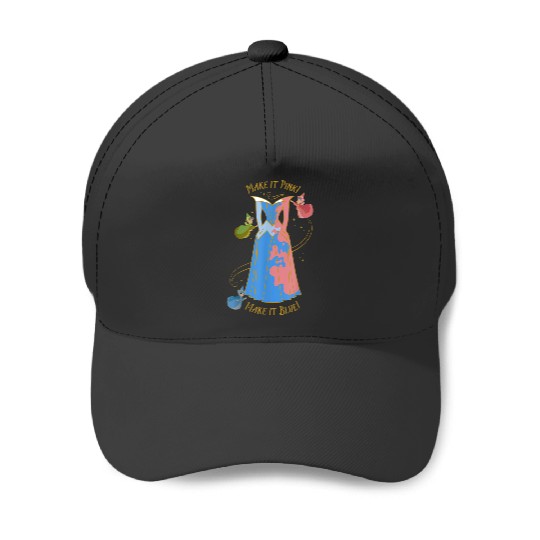 Disneyss Princess Sleeping Beauty 65th Anniversary Pink Blue Baseball Caps