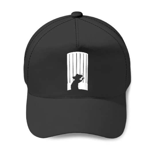 Disney and Pixars Ratatouille Chef Hat Remy Silhouette Baseball Caps