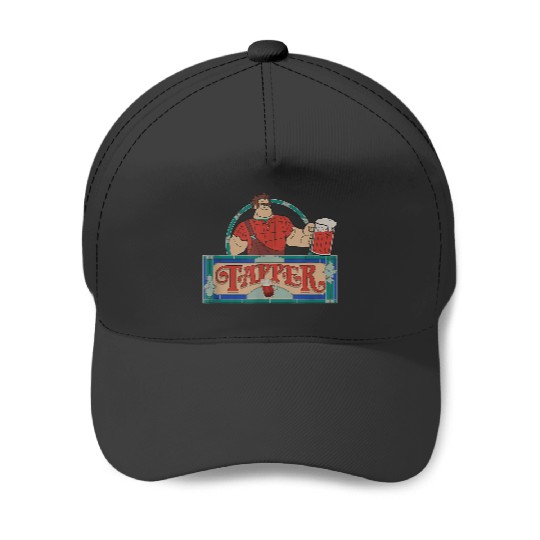 Disneyss Wreck it Ralph Tapper Root Beer Bar Vintages Logo Baseball Caps