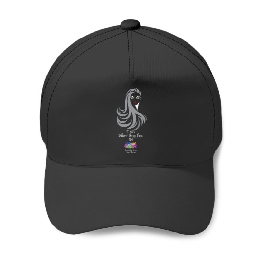I am a silver grey fox Girl [ White logo on dark top]   SALE!! : Disney Villains Maleficent , Maleficent Gift S-5XL Baseball Caps