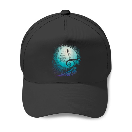 Discover Disney Nightmare Before Christmas Jack Movie Logo Baseball Caps