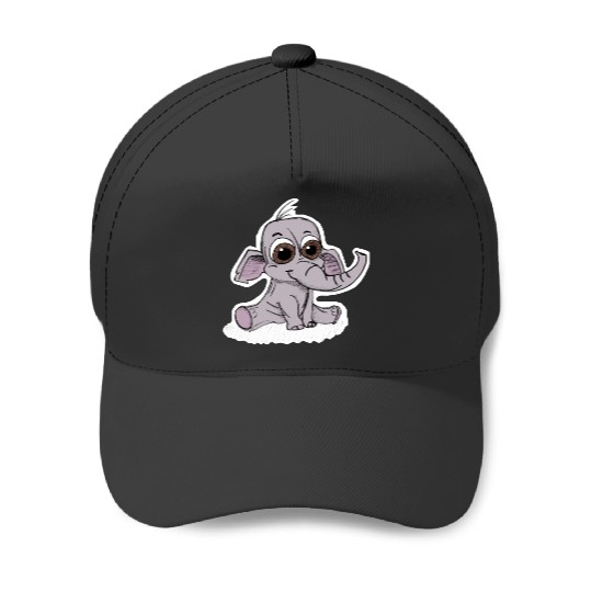 Discover cute elephant Sticker2: Disney Elephant Dumbo, Dumbo Baseball Caps