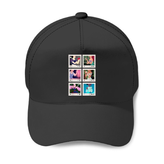 Discover Disney Princess Polaroid Photo Grid Baseball Caps