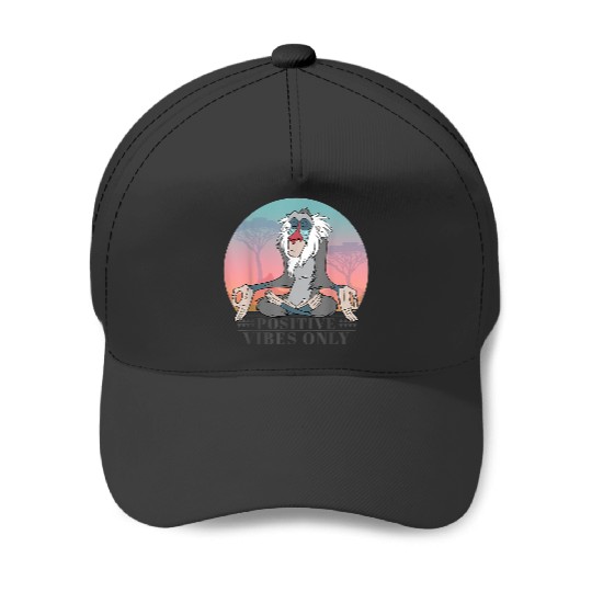 Disney The Lion King Rafiki Positive Vibes Only Baseball Caps