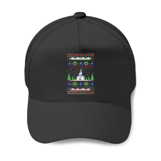 Discover Magical Castle Ugly Christmas  : Mickey Disney Christmas, Disney Christmas Baseball Caps