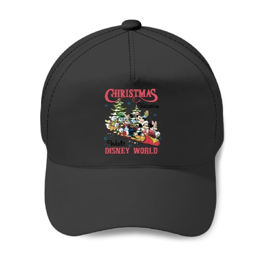 Discover Merry Christmas Friends Sleigh  1: Mickey Disney Christmas, Disney Christmas Baseball Caps