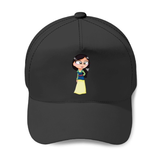 Vintage Animated Comedy Film-  Movie  : Disney Mulan Anime Mushu, Mulan and Mushu Baseball Caps