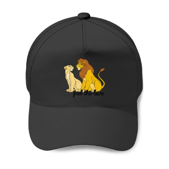 Discover Disney The Lion King Simba Nala Feel The Love Lo Baseball Caps