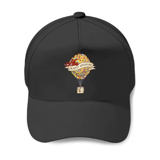 Discover Disney Pixar Up His Greatest Adventure House Baseball Caps