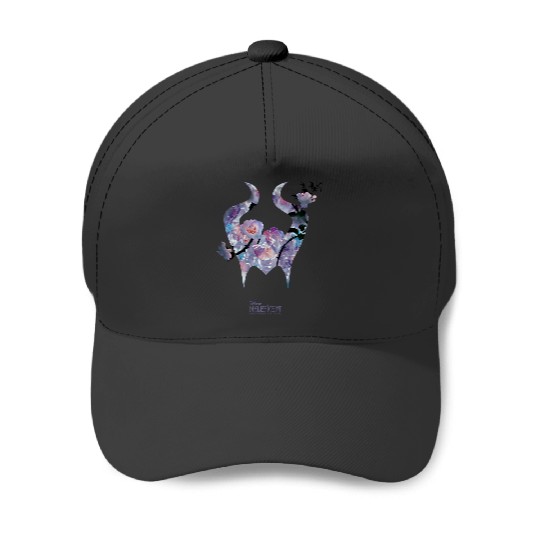 Discover Disney Maleficent Mistress Of Evil Floral Horns Baseball Caps
