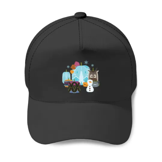 Discover Disney Princess Frozen Pumpkins Autumn Harvest Fall Palace Baseball Caps