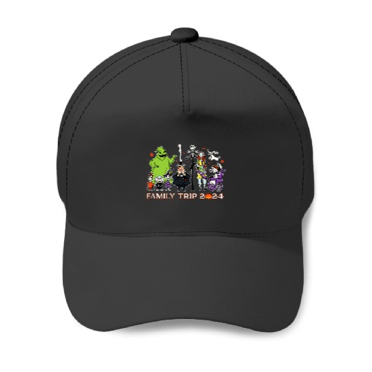Discover Disney The Nightmare Before Christmas Fall Family Trip 2024 Baseball Caps