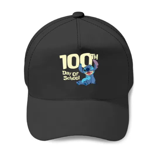 Discover Disney Lilo Stitch 100Th Day Of School Wink Baseball Caps