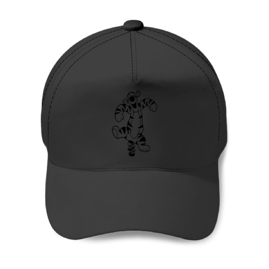 Discover Disney Winnie The Pooh Tigger Simple Left Chest Baseball Caps