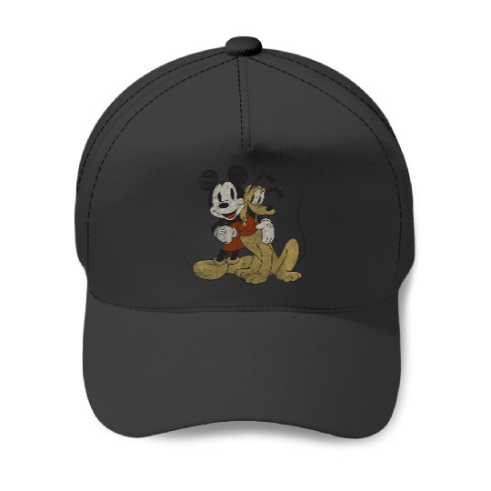 Discover Disney Mickey Mouse And Pluto Best Buds Baseball Caps