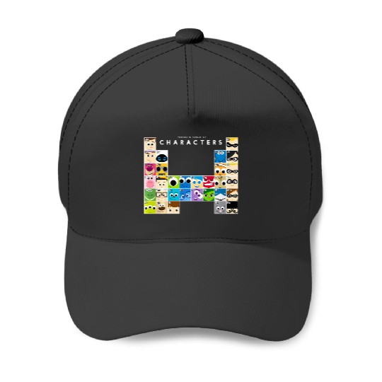 Discover Disney Pixar Movie Characters Periodic Table Baseball Caps