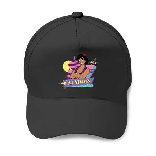 Disney Aladdin Retro ’90s Couples Matching His Aladdin Long Sleeve Baseball Caps