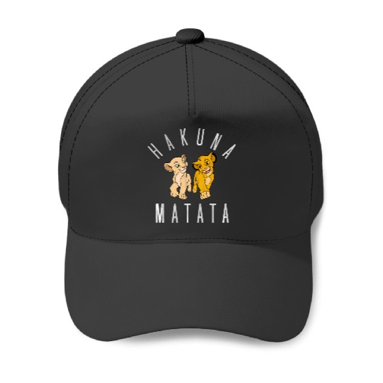 Discover Disney Lion King Simba Nala Hakuna Matata Graphic Hoodie Baseball Caps