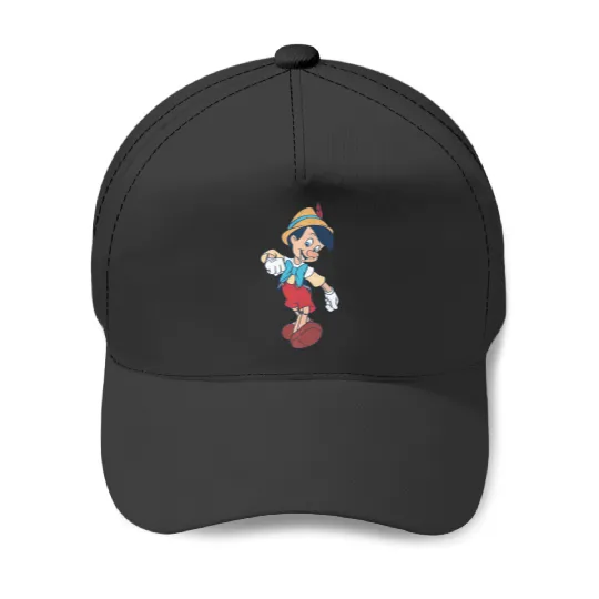 Disney Pinocchio Vintage Portrait Baseball Caps