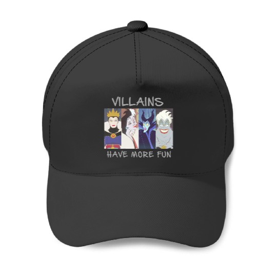 Discover Disney Villains Have More Fun Epic Big Chest Panel Portrait Epic Baseball Caps