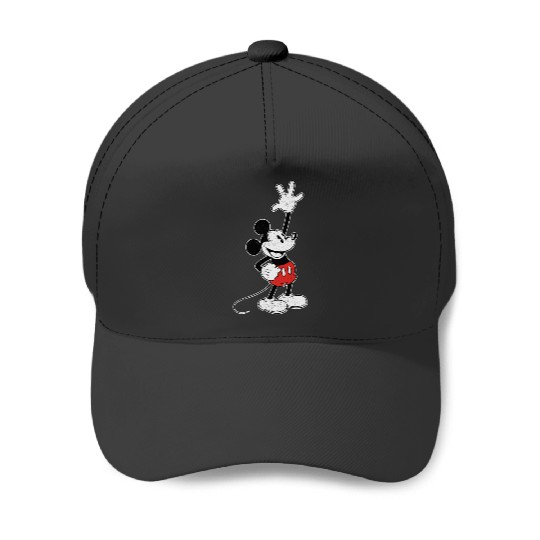 Discover Disney Vintage Mickey Mouse Hey There Baseball Caps