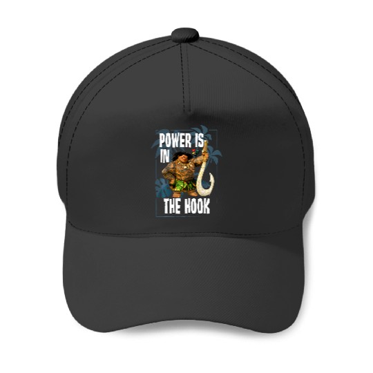 Discover Disney Moana Maui Power Is In The Hook Portrait Baseball Caps