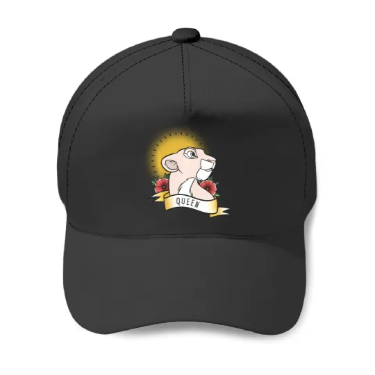 Disney Lion King Nala Queen Tattoo Yellow Baseball Caps