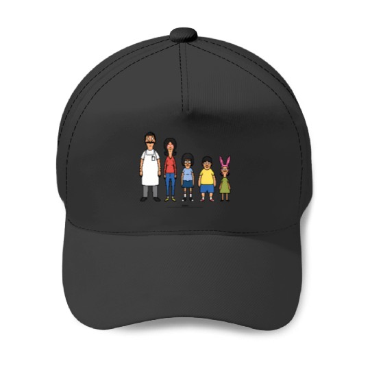 Bob'S Burgers 8 Bit Baseball Caps