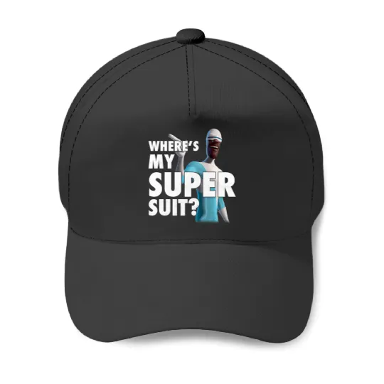 Discover Disney Pixar The Incredibles Vintage Frozone Super Suit Logo Baseball Caps