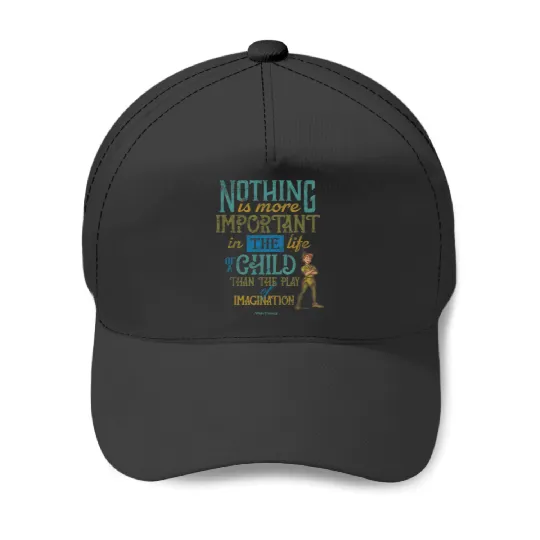 Discover Disney 100 Walt Disney Quote Imagination Peter P Baseball Caps
