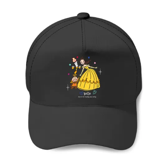 Disney Beauty and the Beast Belle Cogsworth Lumi Baseball Caps