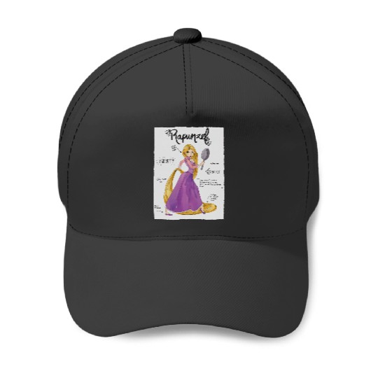 Disney Tangled Rapunzel Fashion Callouts Baseball Caps