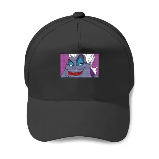 Discover disney villains ursula comic panel Baseball Caps