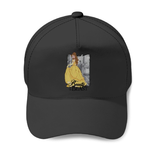 Disney Beauty And The Beast Belle Dancing Portrait Baseball Caps