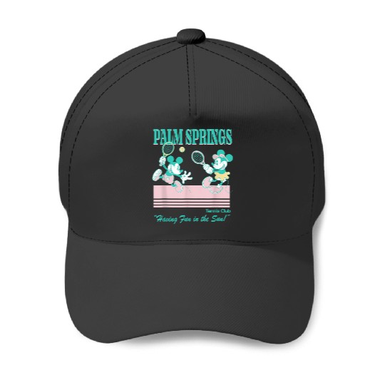 Discover Disney Mickey And Friends Palm Springs Tennis Cl Baseball Caps
