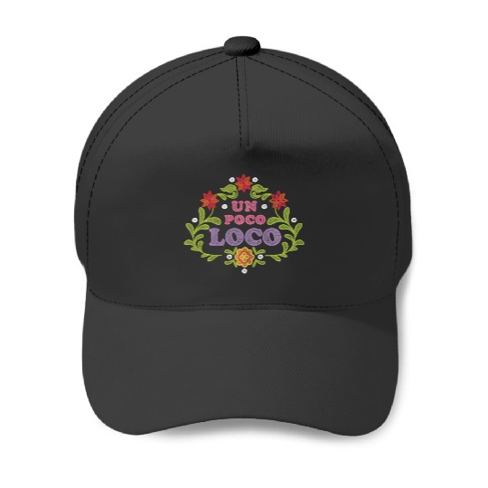 Discover Disney Pixar Coco Un Poco Loco Embroidery Baseball Caps