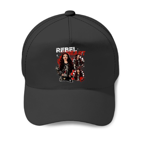 Disneyss Descendants The Rise Of Red Rebel At Heart Big Logo Baseball Caps