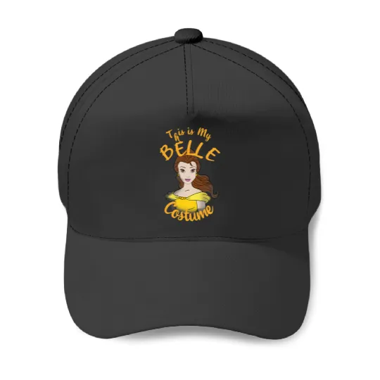 disney beauty and beast belle my costume halloween Baseball Caps