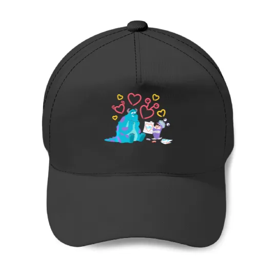 Disney And Pixars Monsters Inc. Sulley And Boo Kitty Baseball Caps