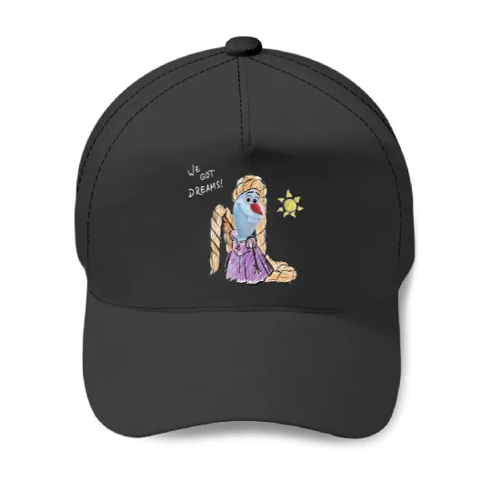 Disney Olaf Presents Tangled Rapunzel We Got Dreams Tank Top Baseball Caps