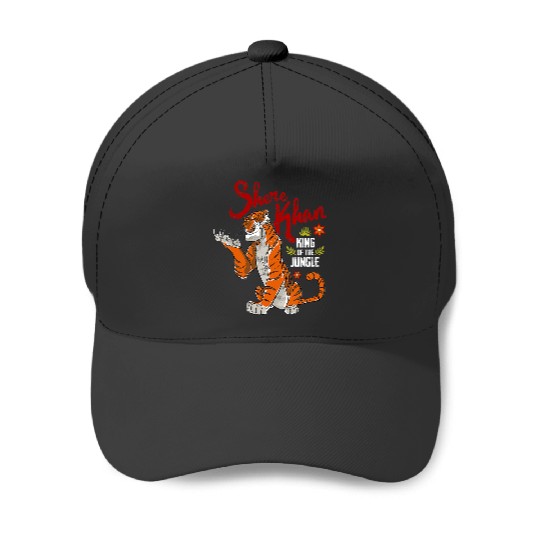 Discover Womens Disney Villains Shere Khan King Of The Jungle Retro Poster V-Neck Baseball Caps