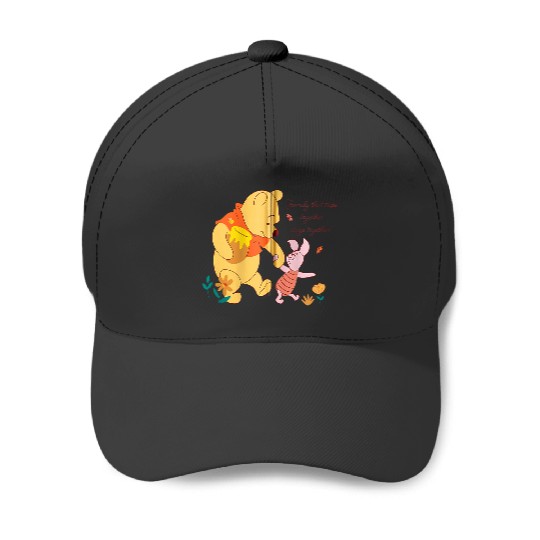 Discover Disney Winnie the Pooh Piglet Group Family Trip Vacation Zip Hoodie Baseball Caps