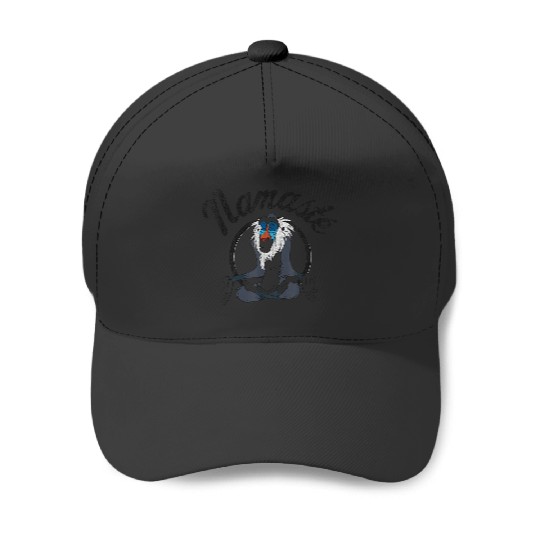 Disneyss Lion King Rafiki Namaste Graphic Baseball Caps