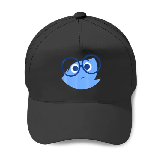 disney Pixars inside out sad face halloween Baseball Caps