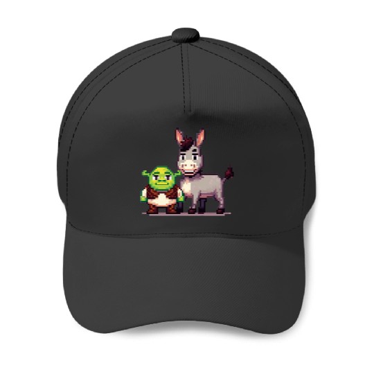 Donkey and Shrek  : Shrek Same Swamp Forever , Shrek Shirt, Disney Fiona Princess , Shrek,Shrek Baseball Caps