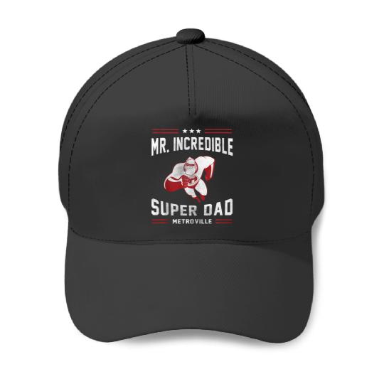 disney Pixars incredibles super dad Baseball Caps