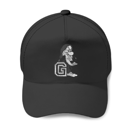 Disneyss Snow White And Seven Dwarfs Grumpy Baseball Caps